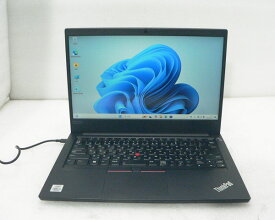 パソコン 中古 Windows11 Pro 64bit Lenovo ThinkPad E14 (20RB-S3L100) 第10世代 Core i3-10110U 2.1GHz メモリ 8GB 256GB(NVMe SSD 新品) 14インチ フルHD(1920x1080) Webカメラ ノートパソコン