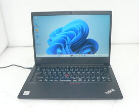 パソコン 中古 Windows11 Pro 64bit Lenovo ThinkPad E14 (20RB-S3L100) 第10世代 Core i3-10110U 2.1GHz メモリ 8GB 256GB(NVMe SSD 新品) 14インチ フルHD(1920x1080) Webカメラ ノートパソコン