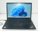 パソコン 中古 Windows11 Pro 64bit Lenovo ThinkPad T490s (20NY-S5KP00) Core i5-8265U 1.6GHz メモリ 16GB 256GB(新品 NVMe SSD) 14インチ フルHD(1920x1080) ノートパソコン