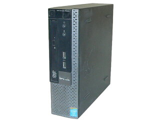 Windows7 Pro 64bit DELL OPTIPLEX 9020 USFF Core i5-4570S 2.9GHz ������ 8GB HDD 500GB(SATA) DVD-ROM �{�̂̂� ➑̏�����