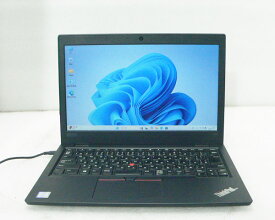 パソコン 中古 Windows11 Home 64bit Lenovo ThinkPad L390 (20NS-S0NN00) 第8世代 Core i3-8145U 2.1GHz メモリ 8GB 256GB(NVMe SSD) 13.3インチ (1366x768) ノートパソコン
