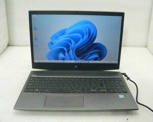 Windows11 HP ZBook 15V G5 (4KT82PA#ABJ) Core i7-8750H 2.2GHz ������ 16GB 256GB(NVMe SSD)+1TB(SATA) 15.6�C���` �t��HD(1920×1080) Quadro P600 AC���i