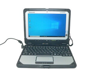 �y�g�p���� 100H�zWindows10 Pro 64bit Panasonic TOUGHBOOK CF-20 (CF-20A5193VJ) Core m5-6Y57 1.1GHz ������ 4GB 128GB(SSD) 10.1�C���`(1920×1200) �^�b�`�p�l�� LTE�Ή����f�� �L�[�{�[�h�t�� �^�u���b�gPC