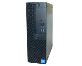 Windows10 Pro 64bit DELL OPTIPLEX 3050 SFF Celeron G3900 2.8GHz メモリ 8GB SSD 128GB DVDマルチ DisplayPort HDMI 中古パソコン デスクトップPC 本体のみ