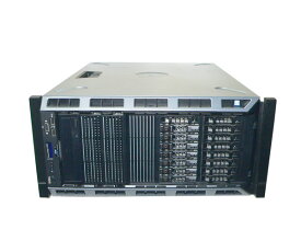 中古 DELL PowerEdge T430 Xeon E5-2603 V4 1.7GHz(6C) メモリ 8GB HDD 1.2TB×4(SAS 2.5インチ) DVD-ROM AC×2 PERC H330 ラックモデル