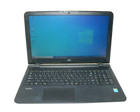 Windows10 Pro 64bit NEC VersaPro VJ22TF-M (PC-VJ22TFWDN) Core i5-5200U 2.2GHz メモリ 2GB HDD 500GB(SATA) DVDマルチ 15.6インチ(1366x768) テンキー Bluetooth Webカメラ 中古ノートパソコン ACアダプタ付属なし