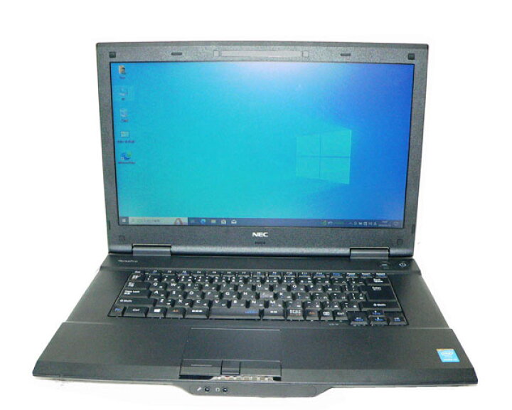 ノートパソコンA NEC VersaPro VK25LX-J CPU:core i3 メモリ:4GB HDD 