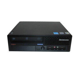 OSなし Lenovo ThinkCentre M57 Eco Ultra Small 6394-A15 Core2Duo E8200 2.66GHz メモリ2GB HDD160GB DVDマルチ ACアダプタ付属なし