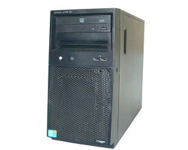 中古 IBM System x3100 M4 2582-B2J Xeon E3-1220 V2 3.1GHz メモリ 4GB HDD 1TB×1 (SATA 3.5インチ) DVD-ROM