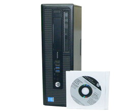 Windows7 Pro 64bit HP ProDesk 600 G1 SF (C8T89AV) Core i3-4160 3.6GHz メモリ 4GB HDD 500GB(SATA) DVDマルチ 中古パソコン デスクトップ