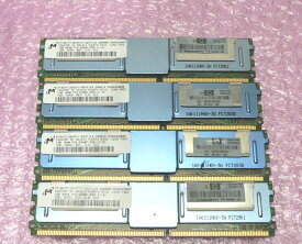 HP 461652-061 PC2-5300F 4GB (1GB×4) 中古メモリ
