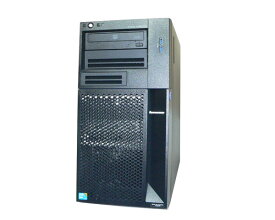 IBM System x3100 M5 5457-MC1 Xeon E3-1220 V3 3.1GHz メモリ 8GB HDD 300GB×2(SAS 2.5インチ) DVD-ROM AC*2