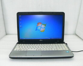 【JUNK】富士通 LIFEBOOK A531/D (FMVNA5E3E) Celeron B720 1.7GHz メモリ 4GB HDD 250GB(SATA) DVD-ROM キーボード不良 ACアダプタ付属なし