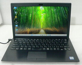 パソコン 中古 Windows11 Pro 64bit VAIO Pro PG VJPG11C11N Core i5-8250U 1.6GHz メモリ 8GB 256GB(NVMe SSD) 13.3インチ フルHD(1920x1080) ノートパソコン