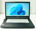 パソコン 中古 Windows11 Pro 64bit 富士通 LIFEBOOK A5510/D (FMVA25025) 第10世代 Core i3-10110U 2.1GHz メモリ 4GB 500GB(SATA) 15.6インチ(1366x768) ノートパソコン