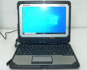 Windows10 Pro 64bit Panasonic TOUGHBOOK(^tubN) CF-20 (CF-20A0385VJ) Core m5-6Y57 1.1GHz  4GB 128GB(NVMe SSD) 10.1C`(1920×1200) ^b`pl 2in1 ^ubgPC S L[{[ht ACA_v^i