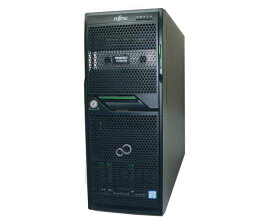 富士通 PRIMERGY TX2540 M1 (PYT2541T2N) Xeon E5-2403 V2 1.8GHz×2基 メモリ 16GB HDD 600GB×3 (SAS 2.5インチ) DVD-ROM AC*2