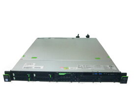 富士通 PRIMERGY RX1330 M4 (PYR1334R2M) Xeon E-2124 3.3GHz メモリ 16GB HDD 600GB×3(SAS 2.5インチ) DVD-ROM AC*2