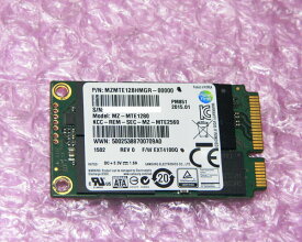 SAMSUNG MZMTE128HMGR SSD・mSATA 128GB / ネコポス便(ポスト投函)