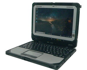 Windows10 Pro 64bit Panasonic TOUGHBOOK CF-20 (CF-20A0385VJ) Core m5-6Y57 1.1GHz  4GB 128GB(NVMe SSD) 10.1C`(1920×1200) ^b`pl tR[eBO ^ubgPC L[{[ht