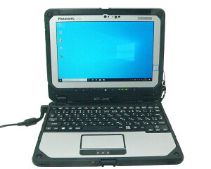 �y�g�p���� 50H�zWindows10 Pro 64bit Panasonic TOUGHBOOK CF-20 (CF-20E5193VJ) Core i5-7Y57 1.2GHz ������ 4GB 128GB(SSD) 10.1�C���`(1920×1200) �^�b�`�p�l�� �L�[�{�[�h�t�� �^�u���b�gPC