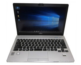 Windows10 Pro 64bit 富士通 LIFEBOOK S935/K (FMVS03004) 第5世代 Core i5-5300U 2.3GHz メモリ 4GB 320GB DVDマルチ Webカメラ HDMI Bluetooth 無線LAN WPS Office2付き 13.3インチ フルHD 良品 中古ノートパソコン