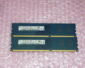 DELL PRECISION T3610取外し品 中古メモリー SK hynix PC3-12800U 1R×16 4GB(2GB×2)