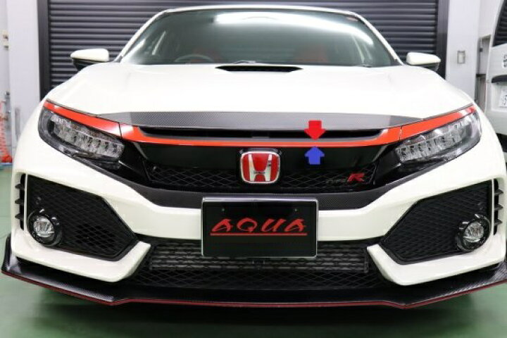楽天市場】シビックFK7 フロントグリルシート : AQUA-STYLE