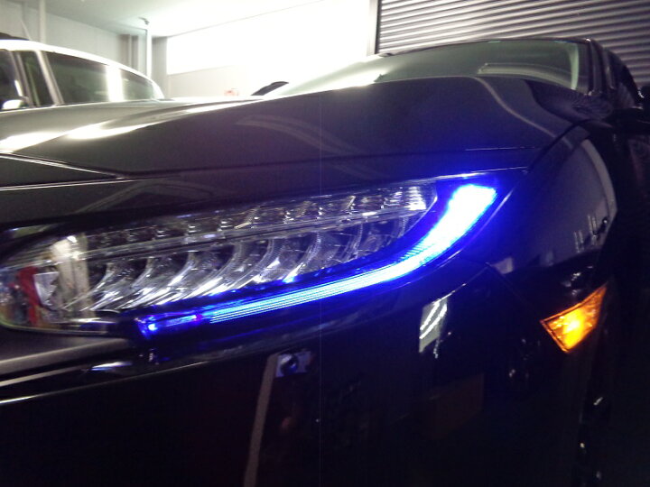 楽天市場】シビックタイプR FK8 ヘッドライトフィルム : AQUA-STYLE