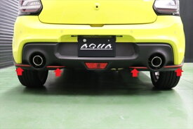 スイフトスポーツ　リアバンパーレッドラインシート Ver2