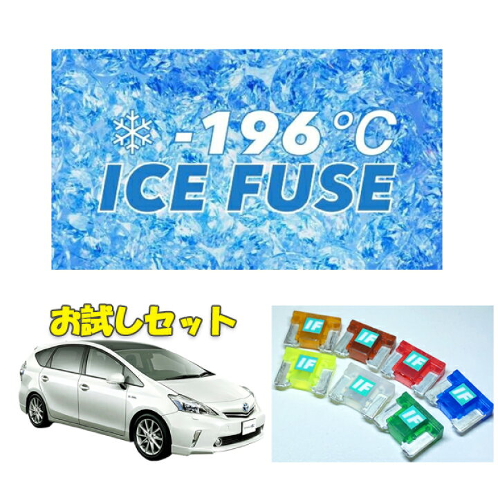 楽天市場】プリウスα用 アイスヒューズお試しセット : AQUA-STYLE