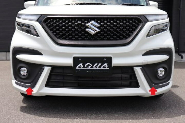 楽天市場】ソリオバンディットMA37S フロントバンパーガーニシュシート 