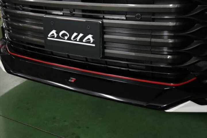 楽天市場】ヴォクシー90系 GRフロントスポイラー(LED付)レッドライン 