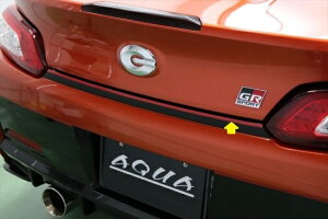 コペンGRスポーツ リアガーニッシュレッドシート