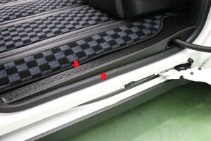ノア90系 スライドドアステップパネル傷防止シート
