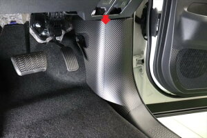 ノア90系 キックパネル傷防止シート