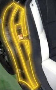 レクサスLS リアクオータープロテクションフィルム