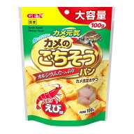 新商品GEX　カメ元気 カメのごちそうパンえび味100g