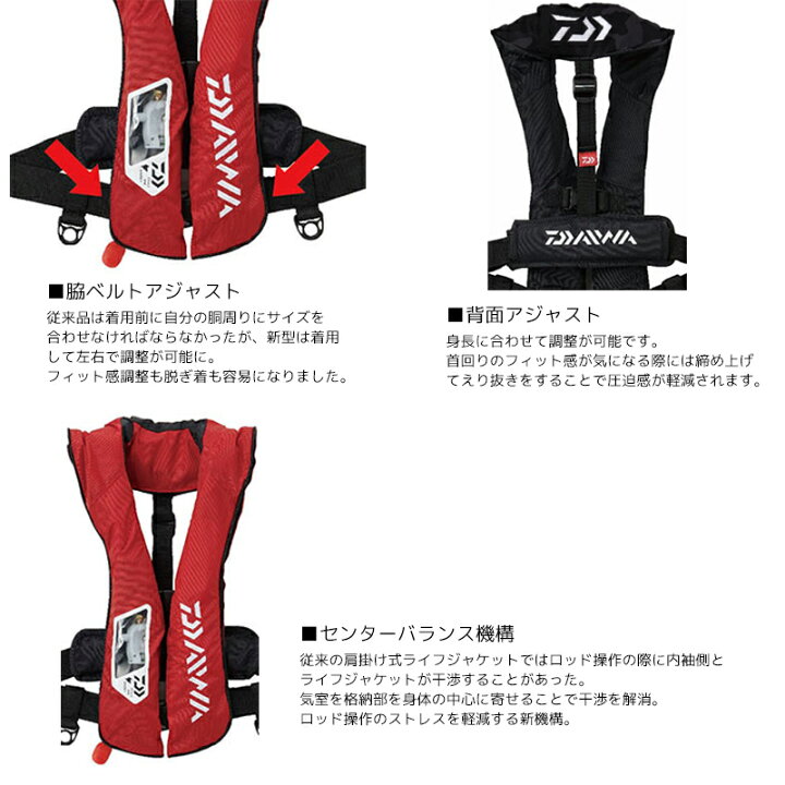楽天市場】ダイワ ウォッシャブルライフジャケット DF-2021 肩掛け 