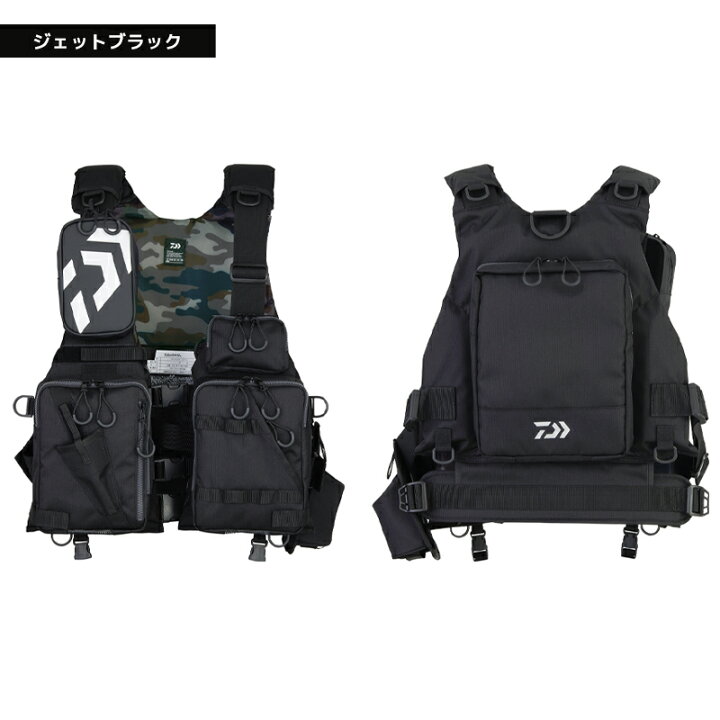 楽天市場】DAIWA DF-6224 フロートゲームベスト 着丈48cm 