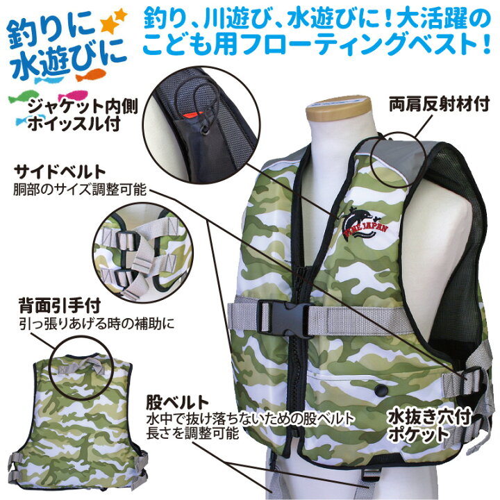 楽天市場 2着セット ジュニアフローティングベスト Fv 6116 サイズ組合せ6種類より選択 ファインジャパン 釣り 水遊びに 子供用 ライフジャケット釣具アクアビーチ 楽天市場 2着セット ジュニアフローティングベスト Fv 6116 サイズ組合せ6種類より選択 ファインジャパン 釣り 水遊びに 子供用 ライフジャケット釣具アクアビーチ