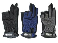 フィッシンググローブ 3本カット 釣り 手袋 KP-313 WAVE GEAR