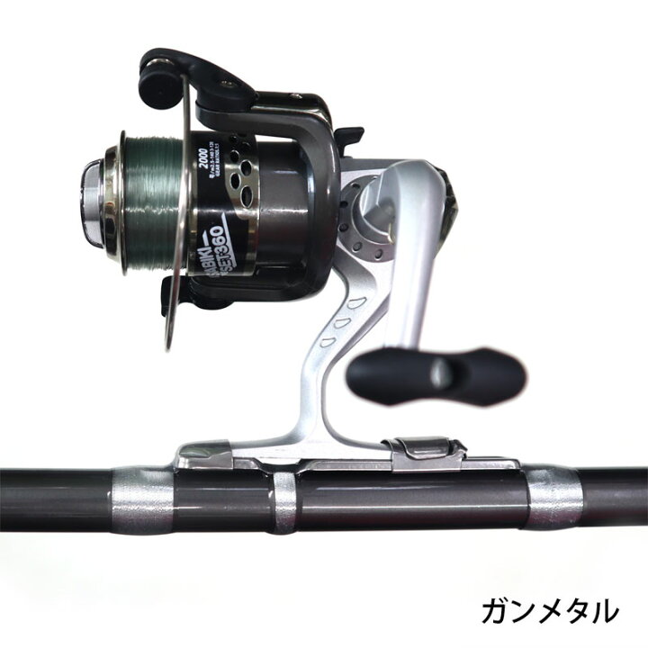 楽天市場 釣竿 ロッド サビキセット 360 リール ロッドセット Five Star フィッシング 釣り具 ライフジャケット釣具アクアビーチ