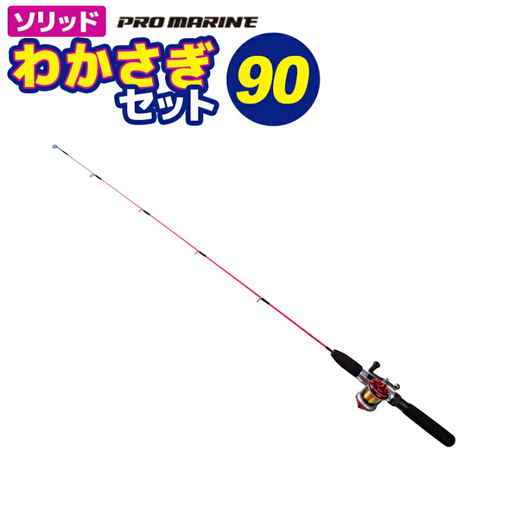 楽天市場 ワカサギ竿 リールセット ソリッド わかさぎセット90 プロマリン 釣り具 ライフジャケット釣具アクアビーチ