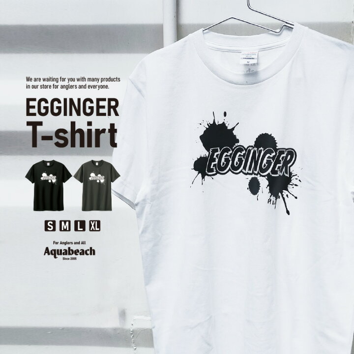 楽天市場】Aquabeach Tシャツ エギンガー イカ 釣り フィッシング 5.6 