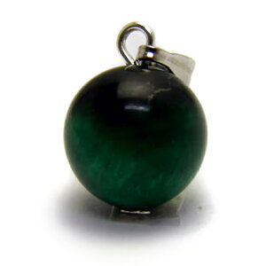 丸玉ペンダントトップ グリーンタイガーアイ 10mm 天然石 風水 パワーストーン / インペリアルオーラ おしゃれ かわいい オシャレ 可愛い プレゼント ギフト 贈り物