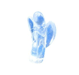 誕生石 4月 天使の祈り 水晶（クリスタル） 彫刻（40mm） 天然石 パワーストーン / インペリアルオーラ おしゃれ かわいい オシャレ 可愛い プレゼント ギフト 贈り物