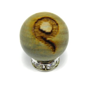 数字 9 ナヴァ 檀香樹 梵字玉 12mm 彫刻ビーズ・彫りビーズ 手作りにオススメ! 天然石 パワーストーン / インペリアルオーラ おしゃれ かわいい オシャレ 可愛い プレゼント ギフト 贈り物