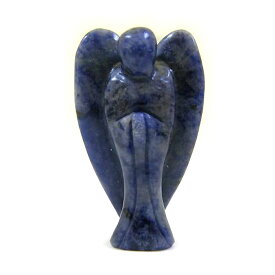 天使の祈り ソーダライト 彫刻（40mm） 天然石 パワーストーン / インペリアルオーラ おしゃれ かわいい オシャレ 可愛い プレゼント ギフト 贈り物