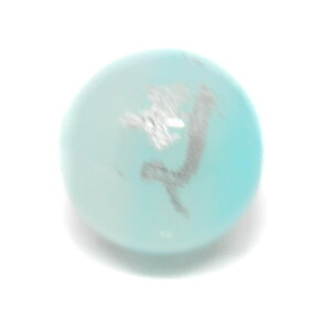 梵字 ソ・ス・弁財天/妙見菩薩 シーブルージェード 銀彫り 梵字玉 10mm 彫刻ビーズ・彫りビーズ 手作りにオススメ! 天然石 パワーストーン / インペリアルオーラ おしゃれ かわいい オシャ